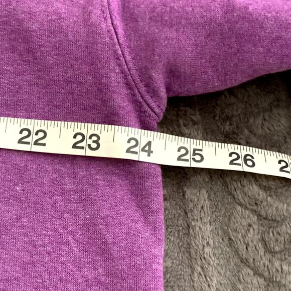 Hanes Womens Purple Sweatshirt Size L NWOT - Picture 5 of 8
